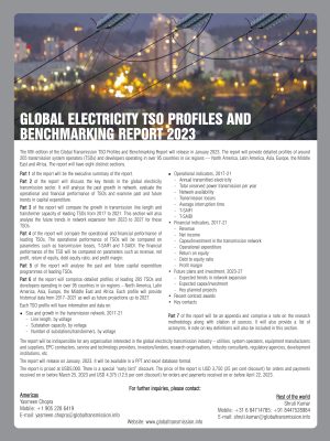 Global Electricity TSO Profiles and Benchmarking Report 2023